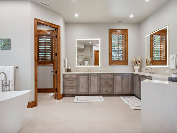 Ski in via Bedstraw and shuttle out Bachelors Gulch Residence